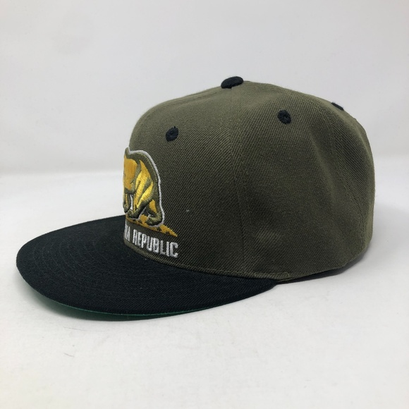 California Bear CA Snapback Hat - Picture 2 of 5